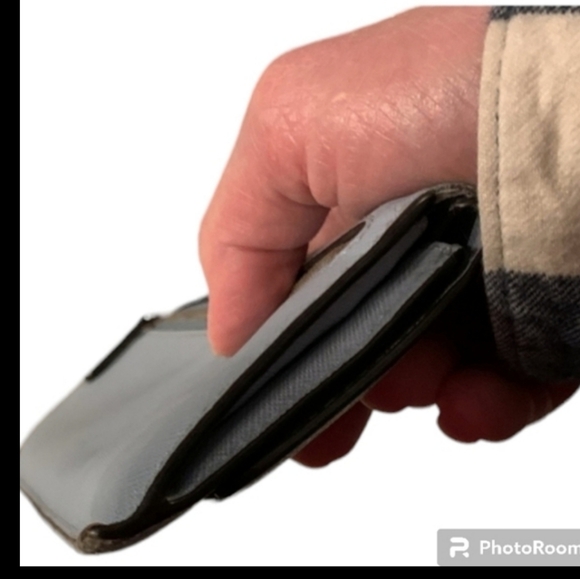 Michael Kors Blue Leather Wallet - Picture 9 of 10